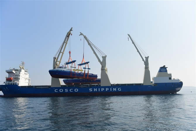 Özata Shipyard Repair | Özata Shipyard Has Delivered Gharb Al Qurna 1 and 2 Platform Support Vessels